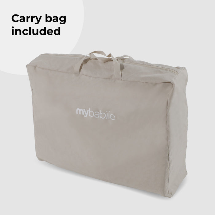 My Babiie Air-Light 3-in-1 Luxe Travel Cot - Ivory - Grade A
