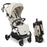 MBX7 Plus Auto-Fold Stroller - Ivory - Grade C