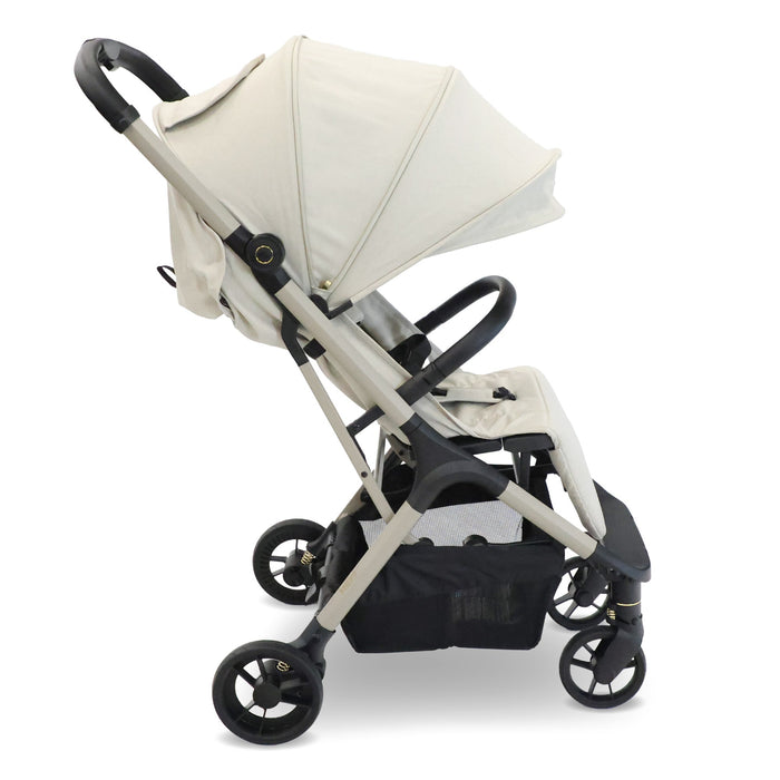 MBX7 Plus Auto-Fold Stroller - Ivory - Grade A