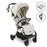 MBX7 Plus Auto-Fold Stroller - Ivory - Grade A