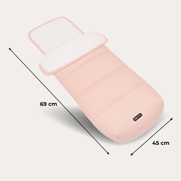 Universal Footmuff - Blush Pink