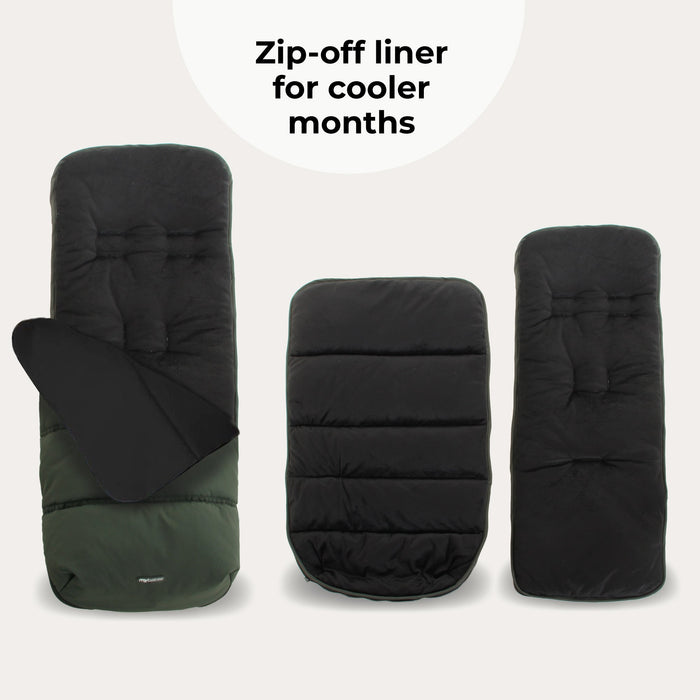 Universal Footmuff - Forest Green