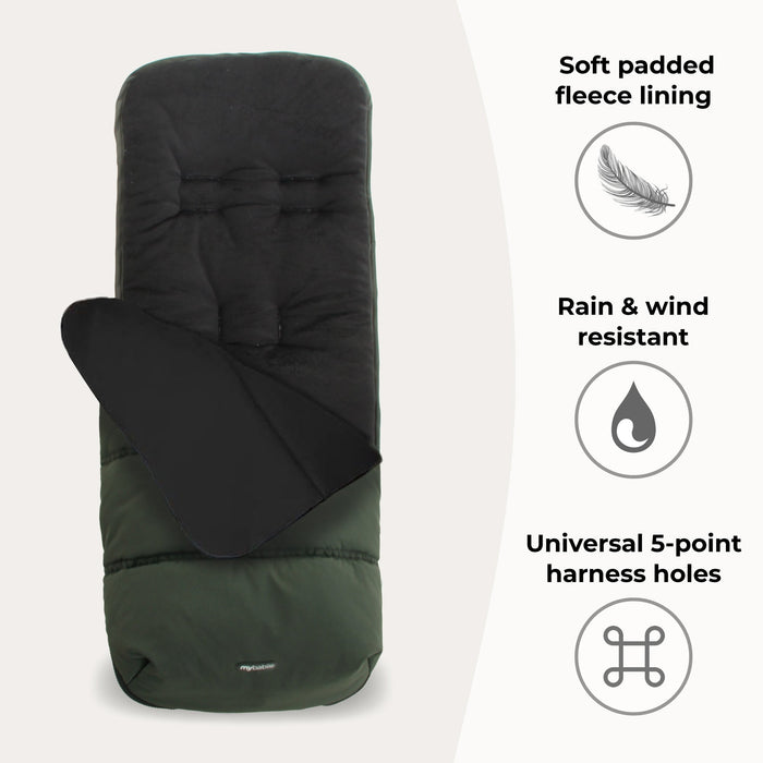 Universal Footmuff - Forest Green