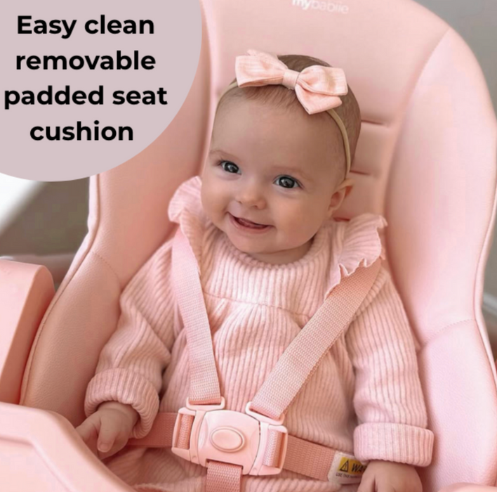 MBHC9 Luxe Highchair - Pink - Grade C