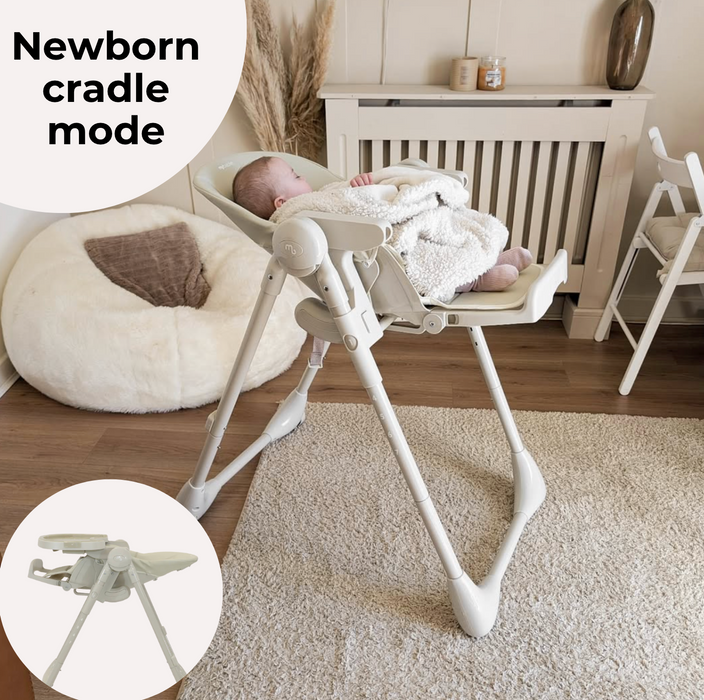 MBHC9 Luxe Highchair - Oatmeal - Grade B