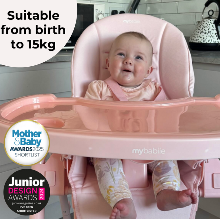 MBHC9 Luxe Highchair - Pink - Grade C