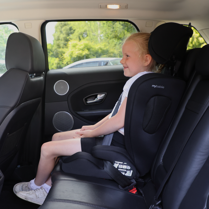 MBCS75 Toddler to Booster R129 Car Seat with ISOFIX - Black