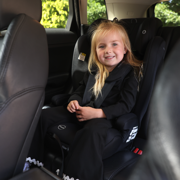 MBCS75 Toddler to Booster R129 Car Seat with ISOFIX - Black