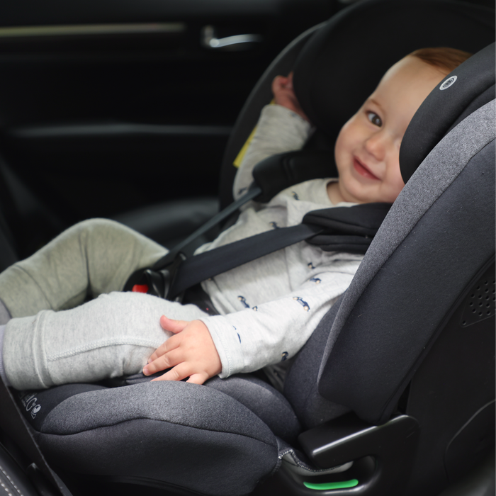 MBCS400 Spin R129 Car Seat with Support Leg - Black