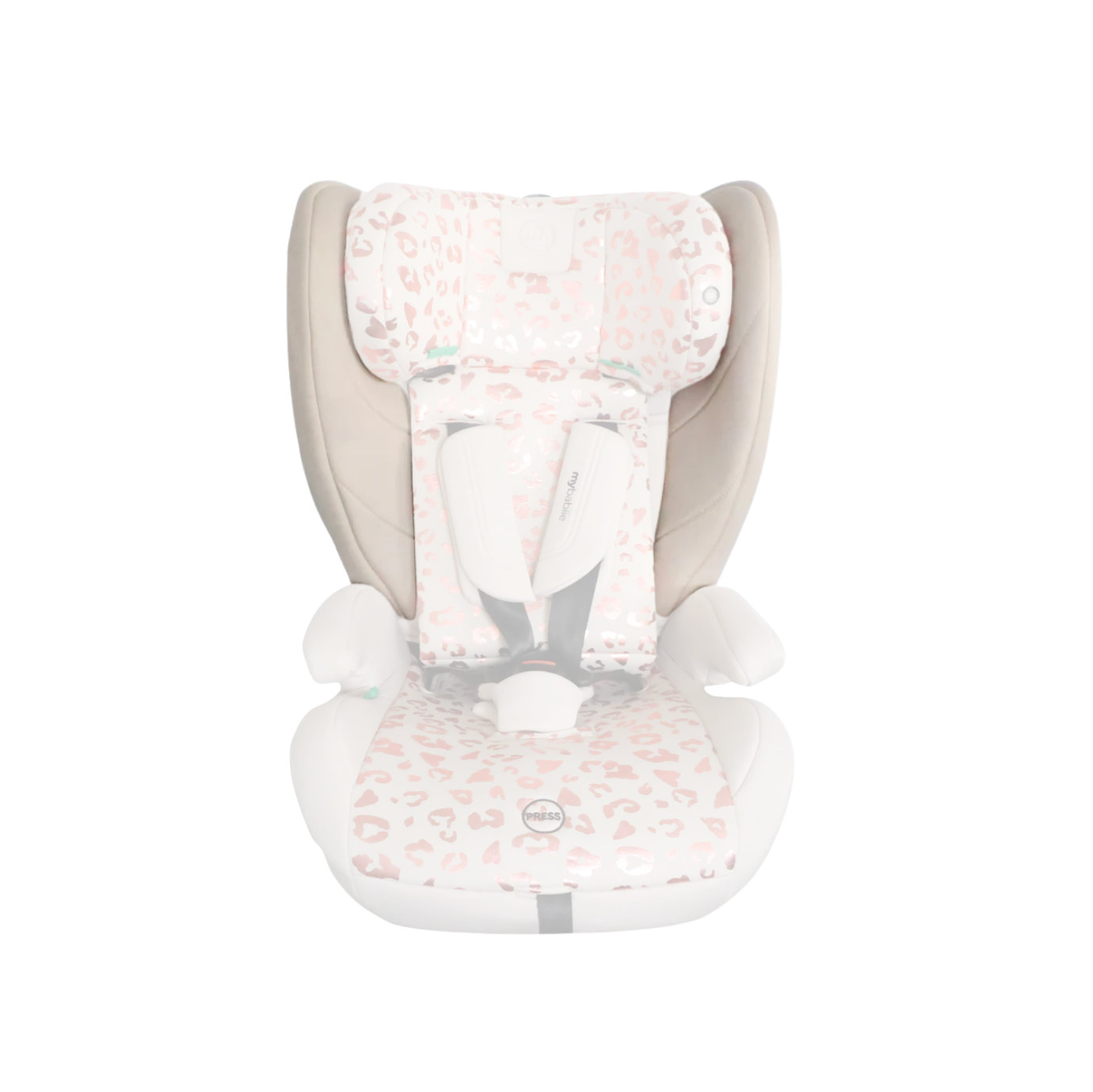 MBCS75 Shell Cover - Pink Leopard