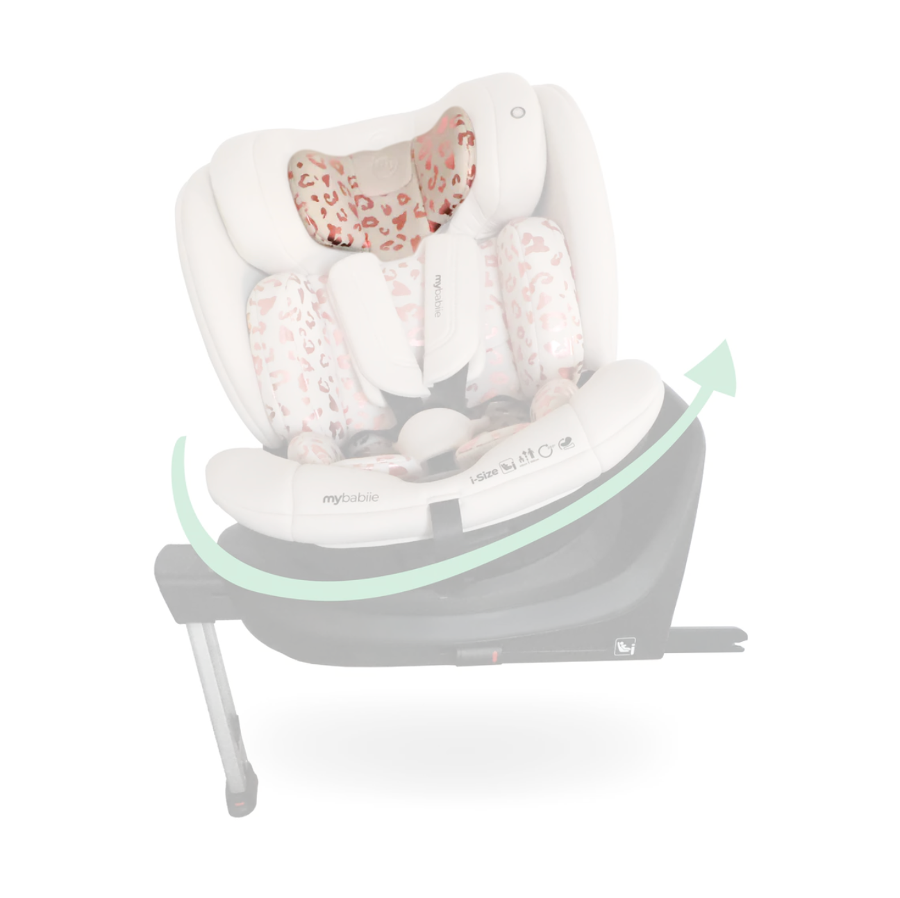 MBCS400 Head Rest Insert - Pink Leopard