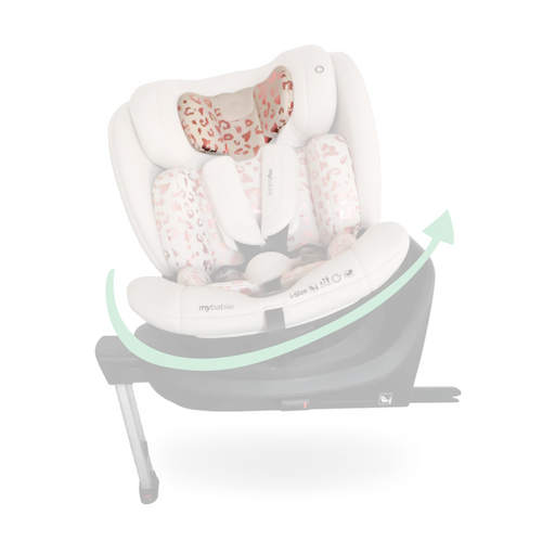 MBCS400 Head Rest Insert - Pink Leopard