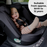 MBCS300 Easy Spin R129 Car Seat with Top Tether - Black