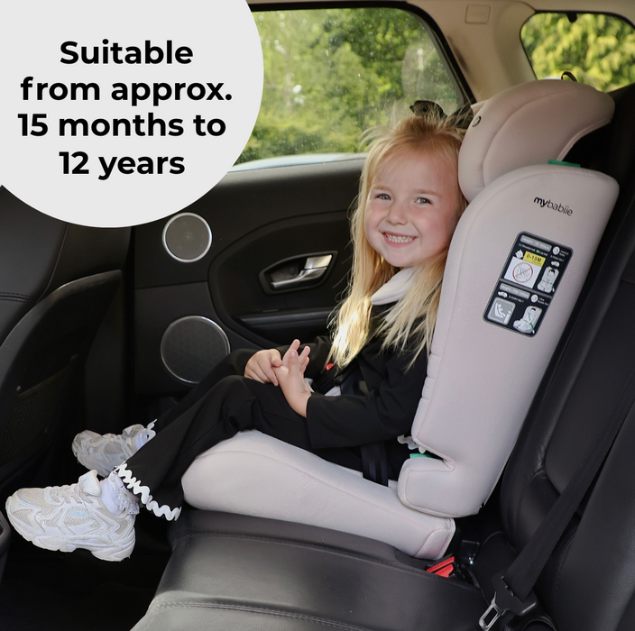 MBCS50 Toddler to Booster R129 Car Seat - Pink Leopard