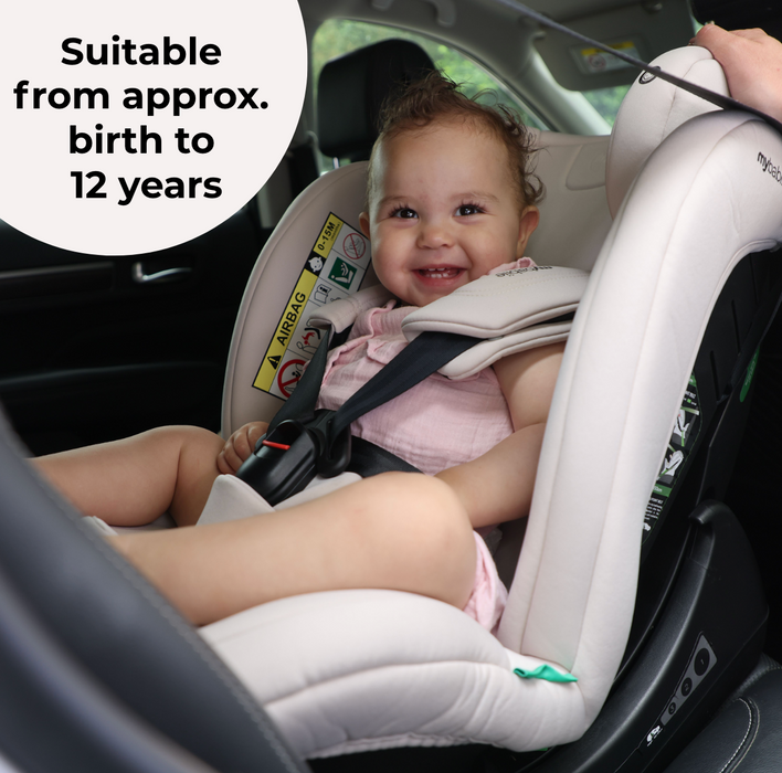 MBCS100 2-in-1 Convertible R129 Car Seat - Pink Leopard