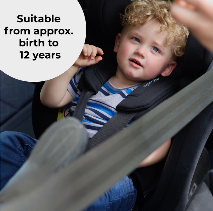 MBCS100 2-in-1 Convertible R129 Car Seat - Black