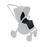 MB450 Luxe Pushchair Seat Unit - Black