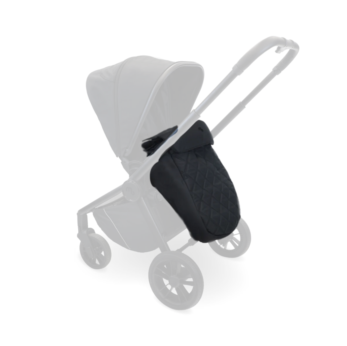MB450 Luxe Pushchair Footmuff - Black