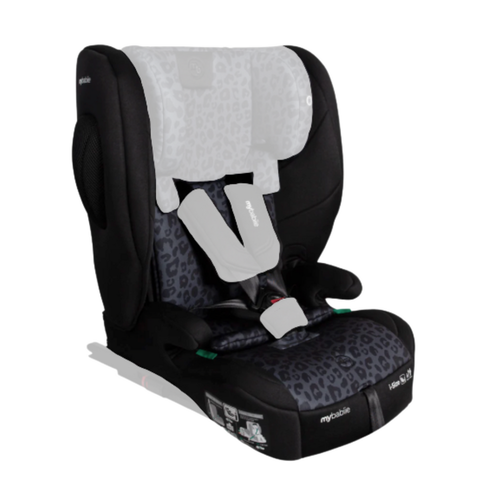 MBCS80 - Black Leopard Shell Cover