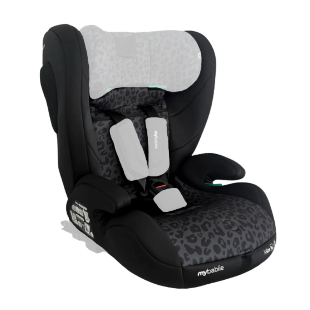 MBCS75 Shell Cover - Black Leopard