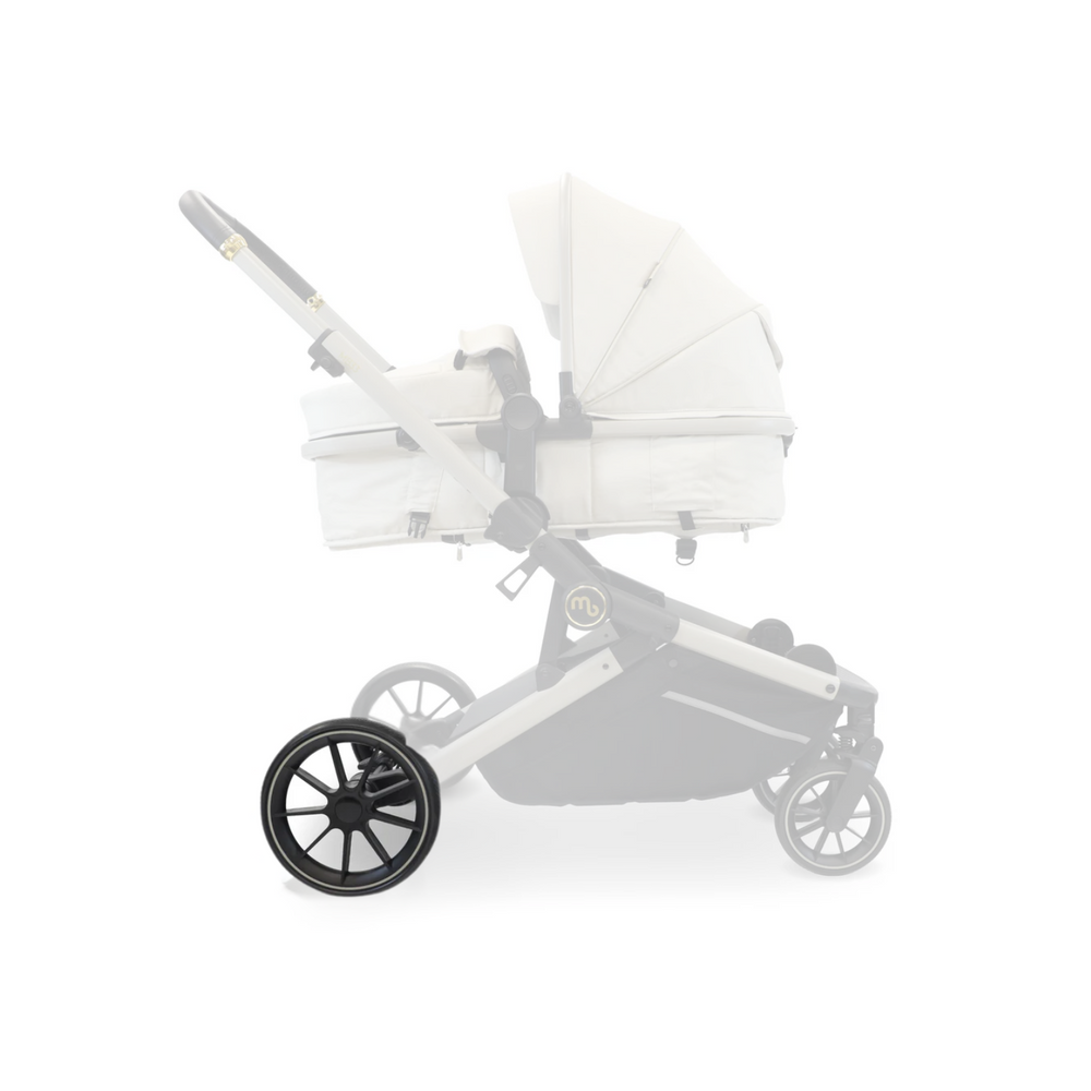 MB33 Back Wheel - Ivory & Black