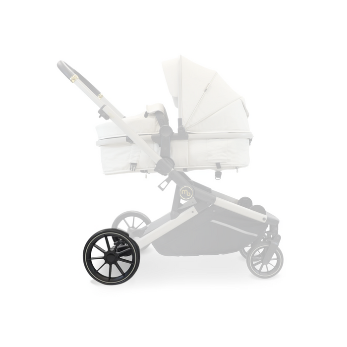 MB33 Back Wheel - Ivory & Black