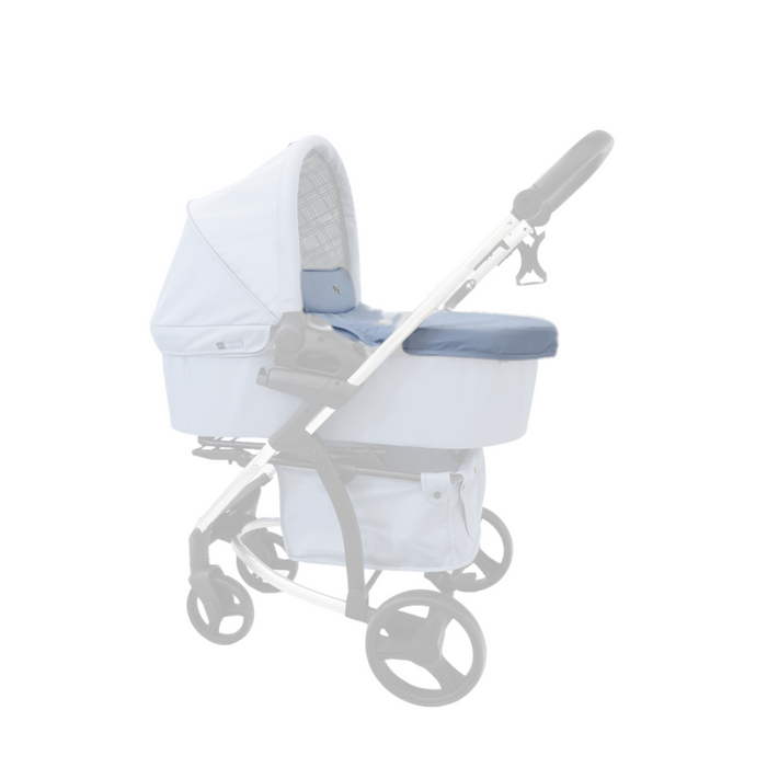 MB200 Bassinet Footmuff - Blue