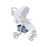 MB200 Pushchair Basket - Blue