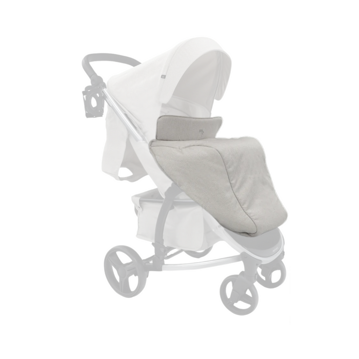 MB200 Pushchair Footmuff - Oatmeal