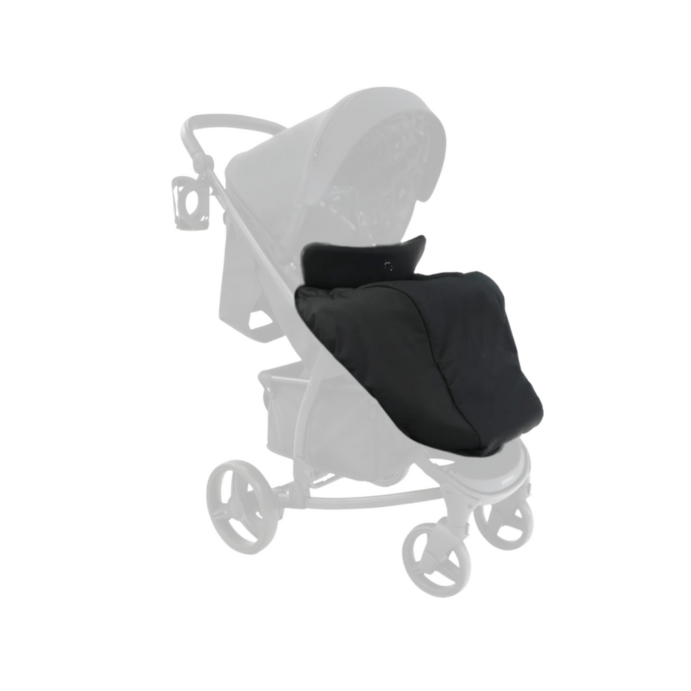 MB200 Pushchair Footmuff - Black