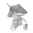 MB200 Pushchair Hood - Grey Tropical