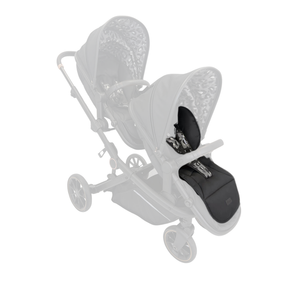 MB33 - Black Leopard  Seat Insert