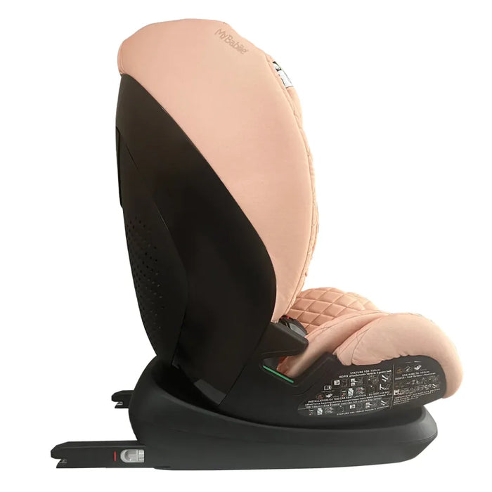 MBCS123 i-Size (76-150cm) Car Seat - Billie Faiers Quilted Blush - GRADE A