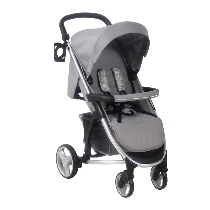 My Babiie MB200i 3-in-1 Travel System with i-Size Car Seat - Samantha Faiers Grey Tropical - Grade C