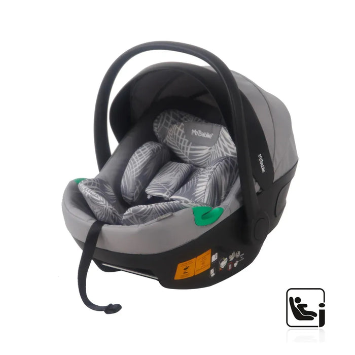 My Babiie MB200i 3-in-1 Travel System with i-Size Car Seat - Samantha Faiers Grey Tropical - Grade C