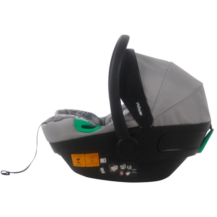 My Babiie MB200i 3-in-1 Travel System with i-Size Car Seat - Samantha Faiers Grey Tropical - Grade C