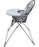 My Babiie Grey Tie Dye Compact Highchair - Lidl - Grade B